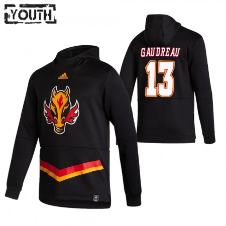 Calgary Flames Johnny Gaudreau 13 2020-21 Reverse Retro Hoodie Sawyer - Kinderen